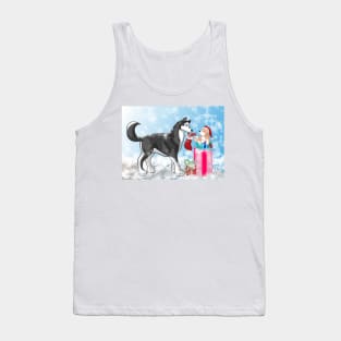 Christmas Doggies Tank Top